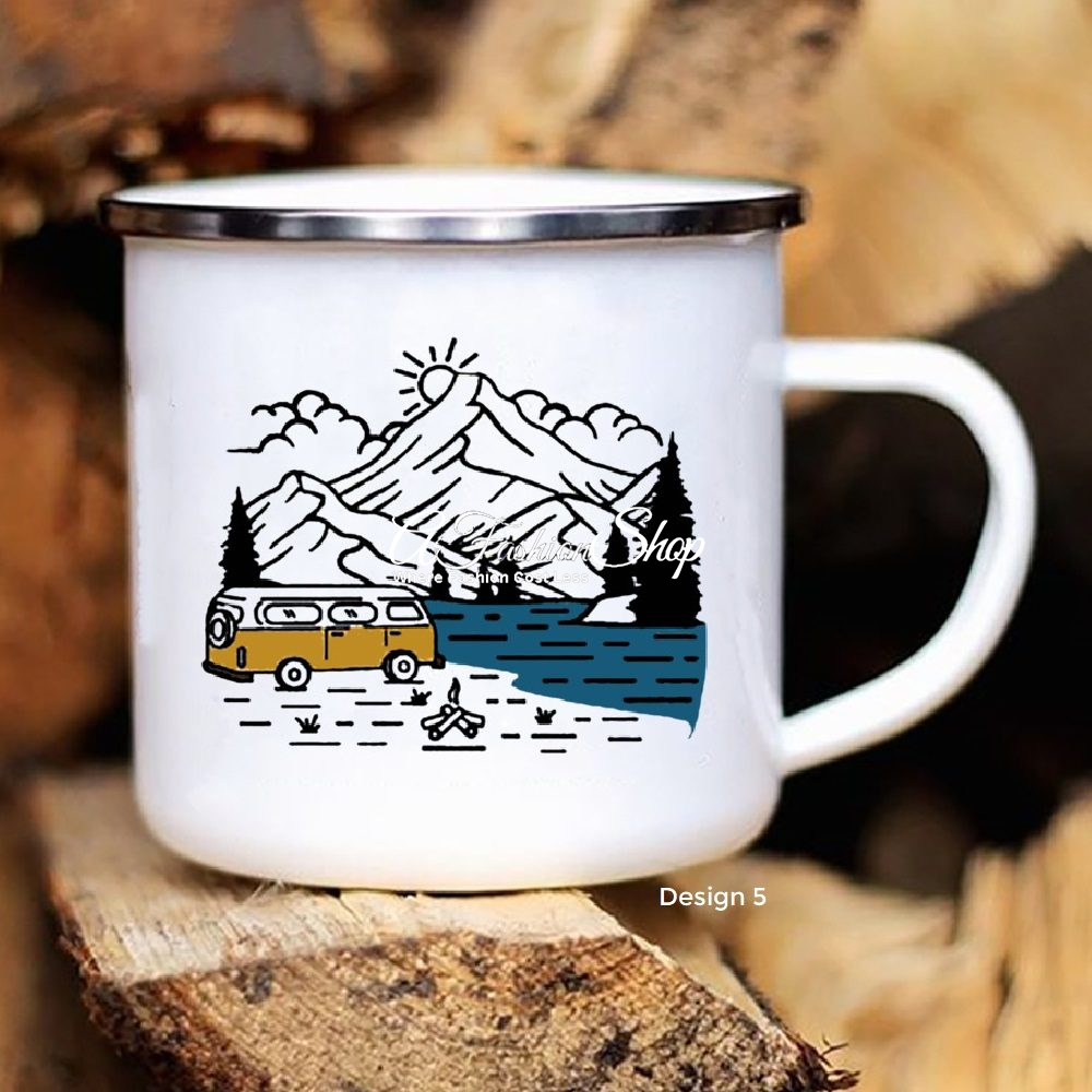 Enamel Mug For Men Dad Summer Camp - Image 11