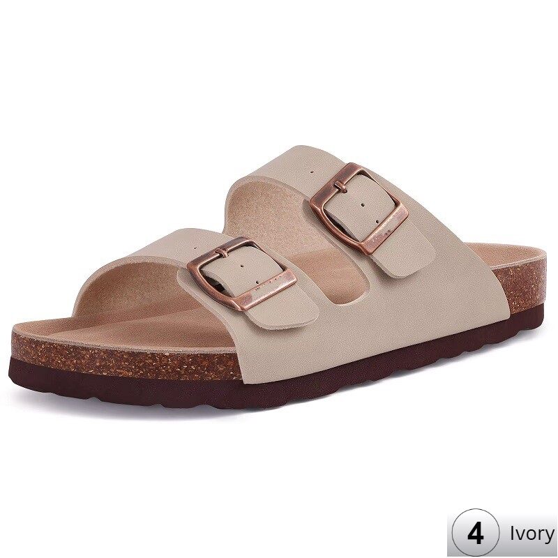 Coastal Classic Dual-Strap Comfort Slide - PVC Brown - Image 7