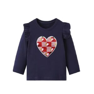 Everyday Explorer Sparkling Heart Long Sleeve T-Shirt